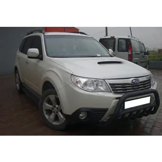 Přední ochranný rám WT002 Black (nerez) Subaru Forester 2008–2013 fotografie 2