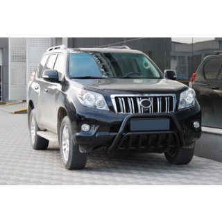 Přední ochranný rám WT002 Black (nerez) Toyota Land Cruiser Prado 150 2009–2023 fotografie 1