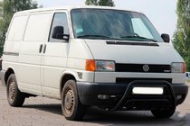 Volkswagen T4 Transporter 1990–2003 Přední ochranný rám (bullbar) WT002 60 mm Black (nerez) fotografie 2