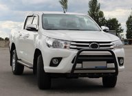 Toyota Hilux 2015– Přední ochranný rám WT010 Black (nerez) fotografie 1