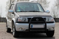 Suzuki Vitara 1998–2006 Přední ochranný rám (bullbar) QT007 Black (nerez) fotografie 2