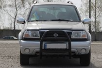 Suzuki Vitara 1998–2006 Přední ochranný rám (bullbar) QT007 Black (nerez) fotografie 3