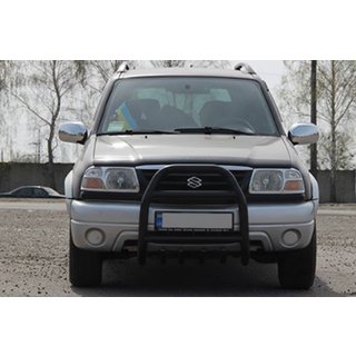 Přední ochranný rám (bullbar) QT007 Black (nerez) fotografie 3