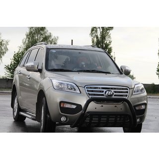 Přední ochranný rám WT002 Black (nerez) Lifan X60 2011– fotografie 1