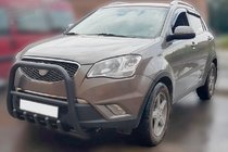 SsangYong Korando 2010–2019 Přední ochranný rám (bullbar) F1-40 Black (nerez) fotografie 3