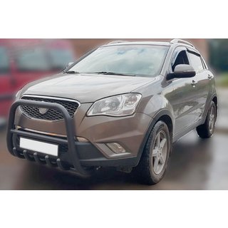 Přední ochranný rám (bullbar) F1-40 Black (nerez) fotografie 3
