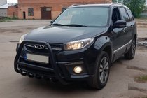 Chery Tiggo 3 2005– Bullbar WT009 Black (nerez) fotografie 3