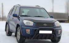 Toyota Rav 4 2001–2005 Přední ochranný rám WT002 Black (nerez) fotografie 3