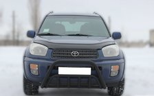 Toyota Rav 4 2001–2005 Přední ochranný rám WT002 Black (nerez) fotografie 1
