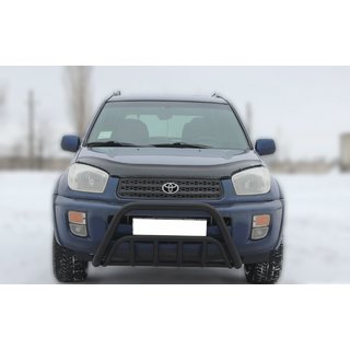 Přední ochranný rám WT002 Black (nerez) Toyota Rav 4 2001–2005 fotografie 1