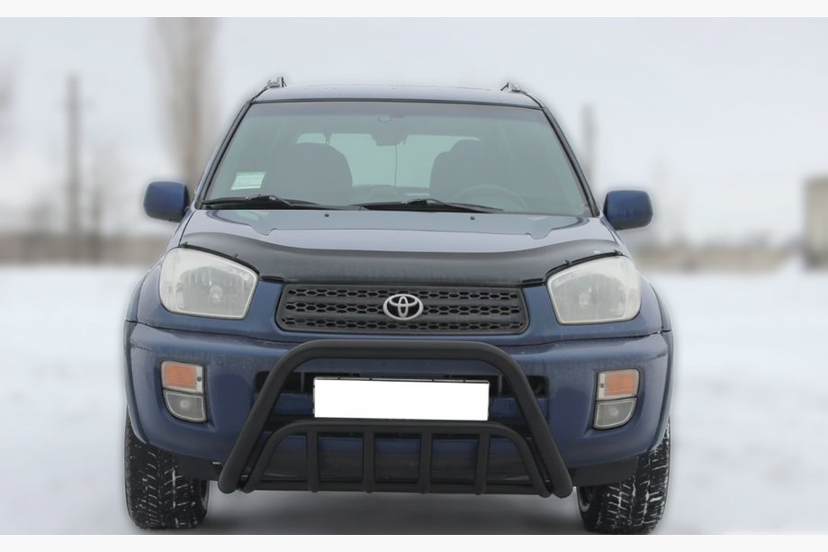 Toyota Rav 4 2001–2005 Přední ochranný rám WT002 Black (nerez) Image