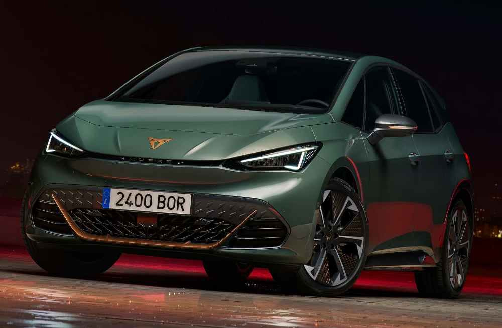 Test 326koňové verze Cupra Born VZ