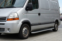 Opel Movano 2004–2010 Boční nášlapy Tayga (2 ks, hliník) fotografie 1