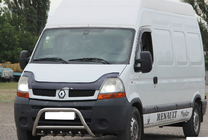 Opel Movano 2004–2010 Přední nerezový ochranný rám WT003 fotografie 4