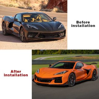 Sada bodykitu Z06 Chevrolet Corvette C8 2019– fotografie 1