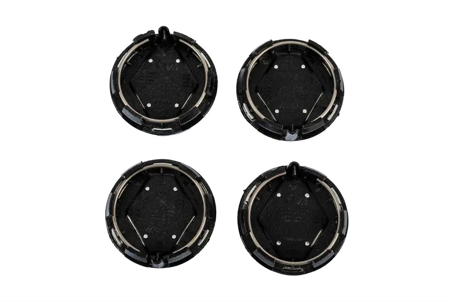 Renault Středové krytky do disků šedé s kroužkem 81568GR (57 mm / 49 mm, 4 ks) Fotografie 3