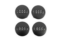 Audi Středové krytky do disků 60/58 mm grafit ad5957g (4 ks) fotografie 1