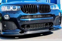 BMW X4 F26 2014–2018 Lip spoiler předního nárazníku (pro M-Sport, karbon) fotografie 1