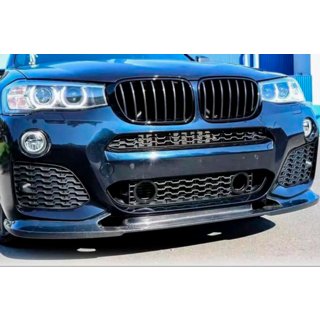 Lip spoiler předního nárazníku (pro M-Sport, karbon) BMW X4 F26 2014–2018 fotografie 1
