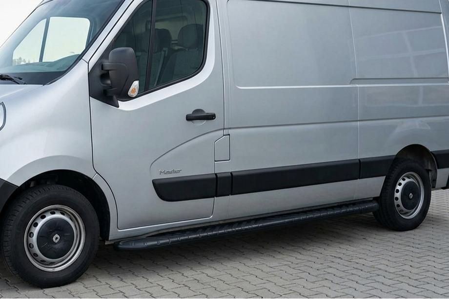 Opel Movano 2010–2021 Boční prahy Bosphorus Black (2 ks, hliník) Image