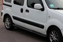 Renault Kangoo 1998–2008 Boční trubky Black (2 ks, nerez) fotografie 2