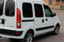 Renault Kangoo 1998–2008 Boční trubky Black (2 ks, nerez) fotografie 3