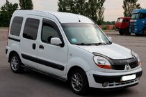 Renault Kangoo 1998–2008 Boční trubky Black (2 ks, nerez) fotografie 6