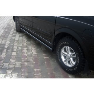 Boční trubky Black (2 ks, nerez) SsangYong Action 2005–2018 fotografie 1