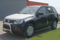 Suzuki Grand Vitara 2005–2017 Boční trubky Black (2 ks, nerez) fotografie 2
