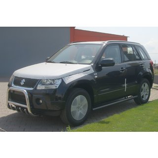 Boční trubky Black (2 ks, nerez) Suzuki Grand Vitara 2005–2017 fotografie 2