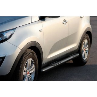 Boční trubky Black (2 ks, nerez) Kia Sportage 2010–2015 fotografie 3