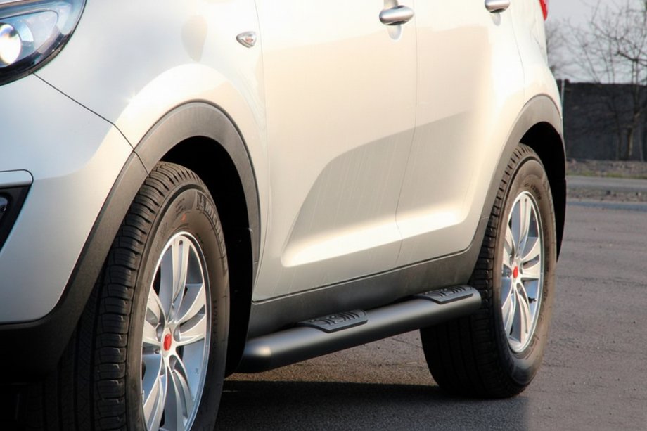 Kia Sportage 2010–2015 Boční trubky Black (2 ks, nerez) Image