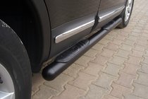 Nissan Qashqai 2007–2010 Boční trubky Black (2 ks, nerez) fotografie 1