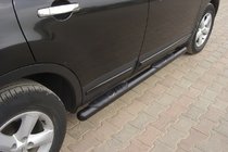 Nissan Qashqai 2007–2010 Boční trubky Black (2 ks, nerez) fotografie 5