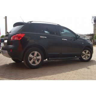 Boční trubky Black (2 ks, nerez) Nissan Qashqai 2010–2014 fotografie 3