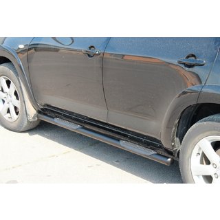 Boční trubky pro standardní základnu Black (2 ks, nerez) Toyota Rav 4 2006–2013 fotografie 4