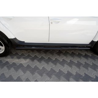 Boční nerezové trubky s vložkami Black (2 ks) fotografie 1