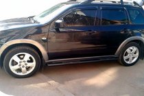 Mitsubishi Outlander 2001–2006 Boční trubky Black (2 ks, nerez) fotografie 5
