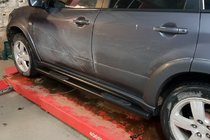 Mitsubishi Outlander 2001–2006 Boční trubky Black (2 ks, nerez) fotografie 3