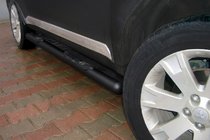 Mitsubishi Outlander 2006–2012 Boční trubky Black (2 ks, nerez) fotografie 1