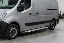 Opel Movano 2010–2021 Boční nášlapy Allmond (2 ks, hliník) fotografie 1