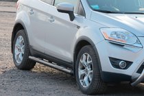 Ford Kuga 2008–2013 Rovné boční trubky Black (2 ks, nerez) fotografie 2