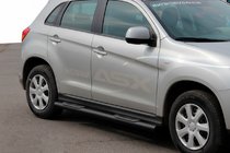 Mitsubishi ASX 2010–2023 Nerezové boční trubky BB002 Black (2 ks, nerez) fotografie 1
