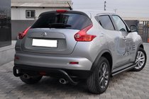 Nissan Juke 2010–2019 Boční trubky Ø60 Black (2 ks, nerez) fotografie 3