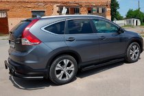 Honda CRV 2012–2016 Boční trubky BB002 Black (2 ks, nerez) fotografie 4