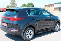 Kia Sportage 2015–2021 Boční trubky BB002 Black (2 ks, nerez) fotografie 3