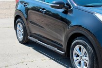 Kia Sportage 2015–2021 Boční trubky BB002 Black (2 ks, nerez) fotografie 4