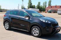 Kia Sportage 2015–2021 Boční trubky BB002 Black (2 ks, nerez) fotografie 2
