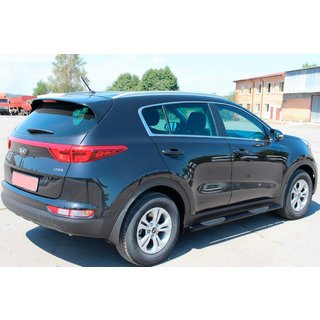 Boční trubky BB002 Black (2 ks, nerez) Kia Sportage 2015–2021 fotografie 3