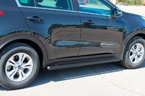 Kia Sportage 2015–2021 Boční trubky BB001 Black (2 ks, nerez) fotografie 1